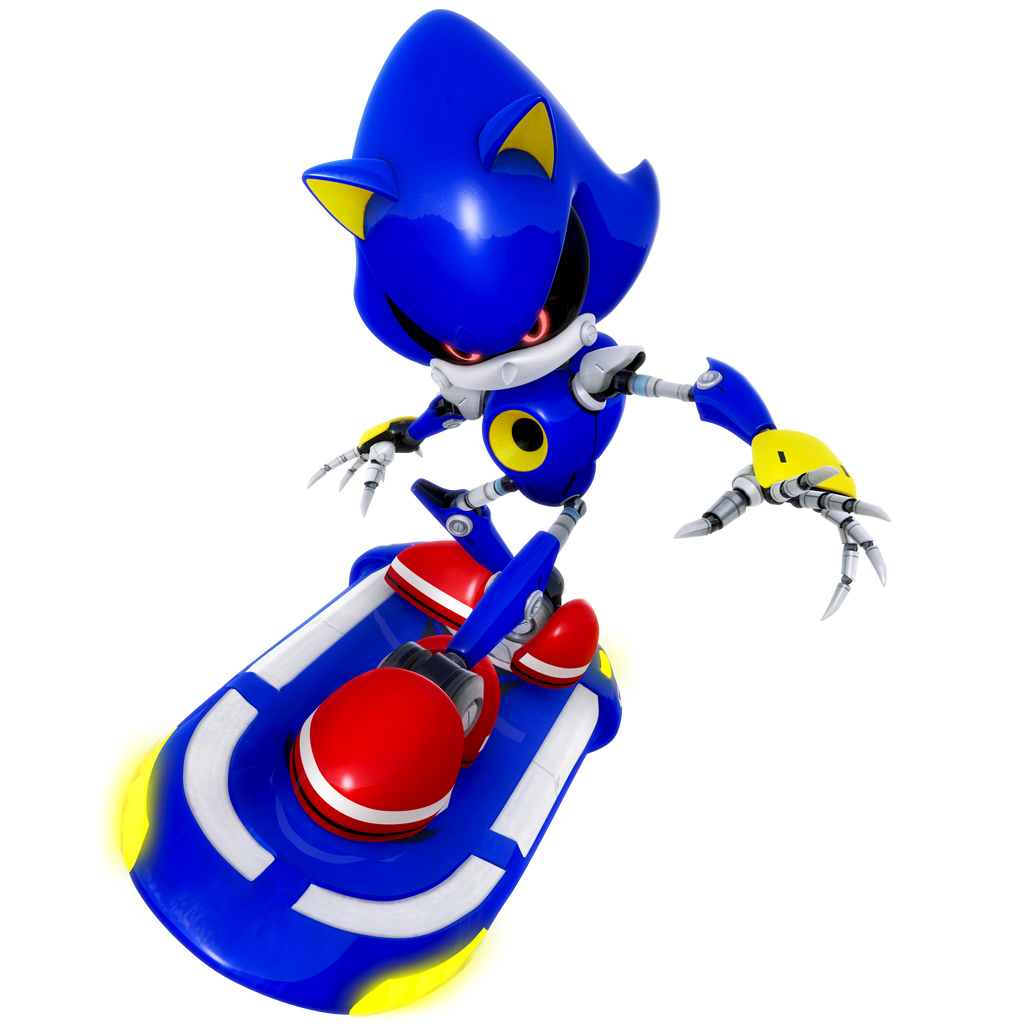 Metal Sonic: Riders outfit... er Riders Theme.