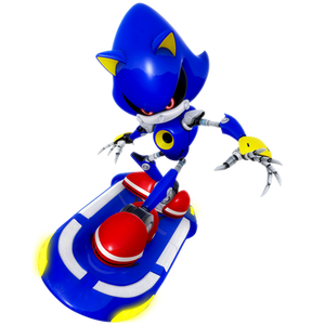 Metal Sonic: Riders outfit... er Riders Theme