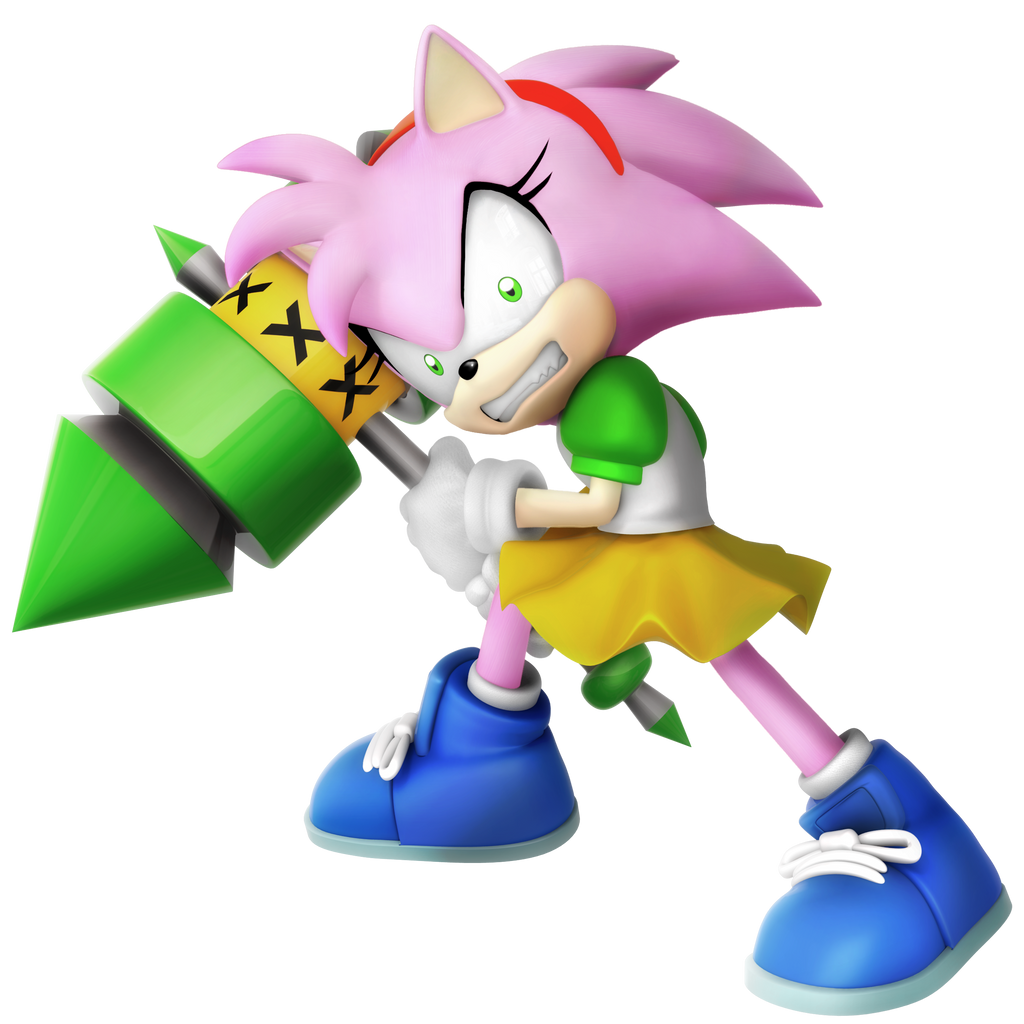 Rosy the Rascal (Anti-Amy Render) 6/6 by Nibroc-Rock on DeviantArt