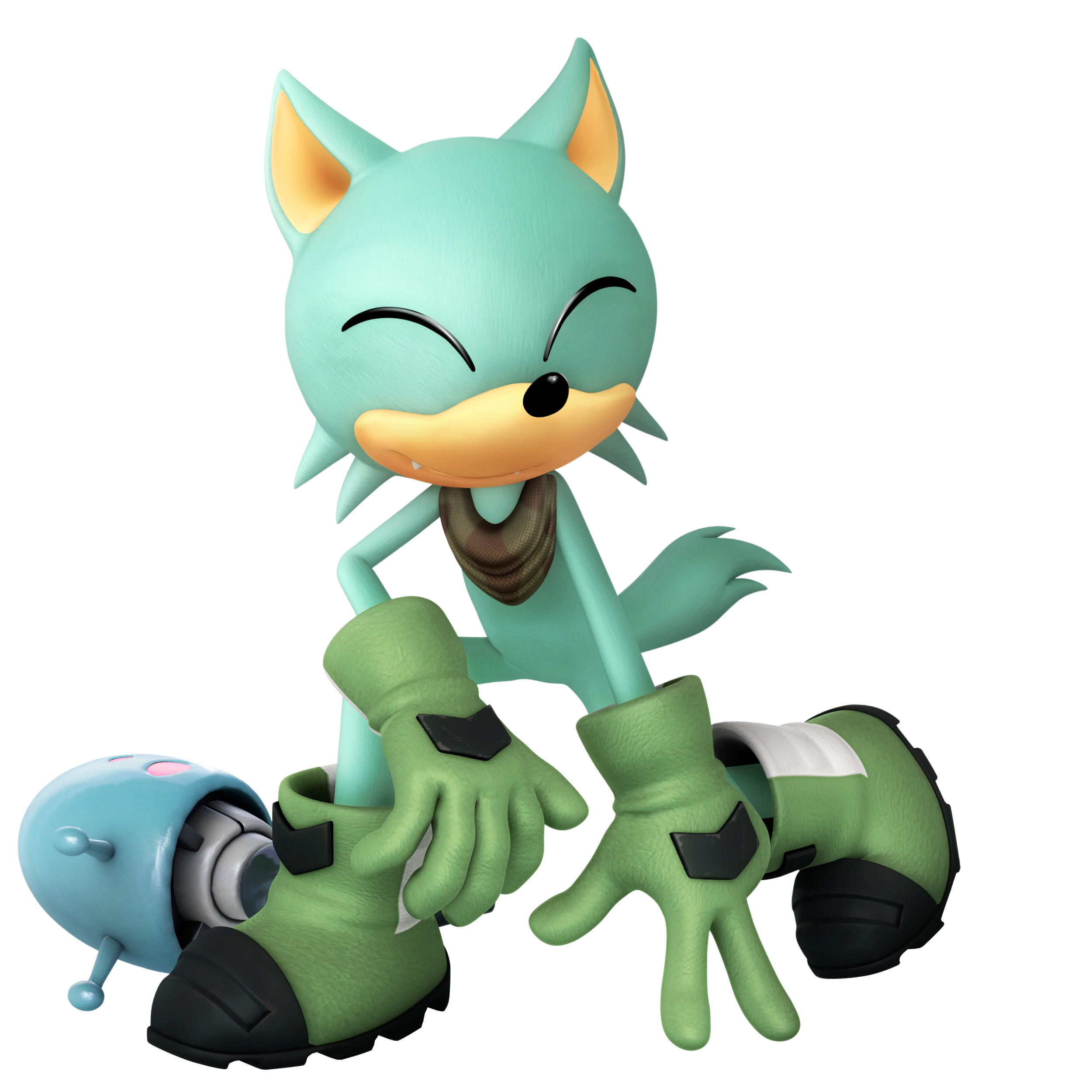 Dark Sonic Unlimited Force Render by NIBROCrock on deviantART