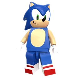 Lego Sonic