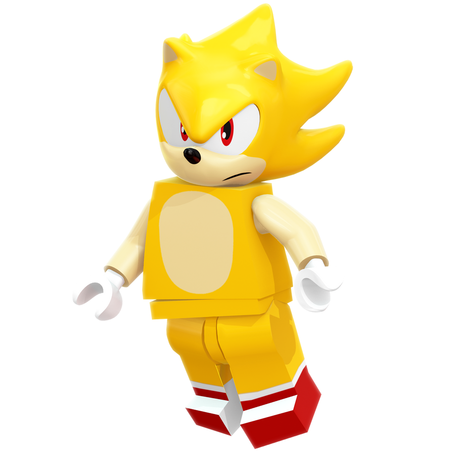 Lego Sonic Render By Nibroc-rock - Sonic Lego Coloring Page - Free  Transparent PNG Clipart Images Download