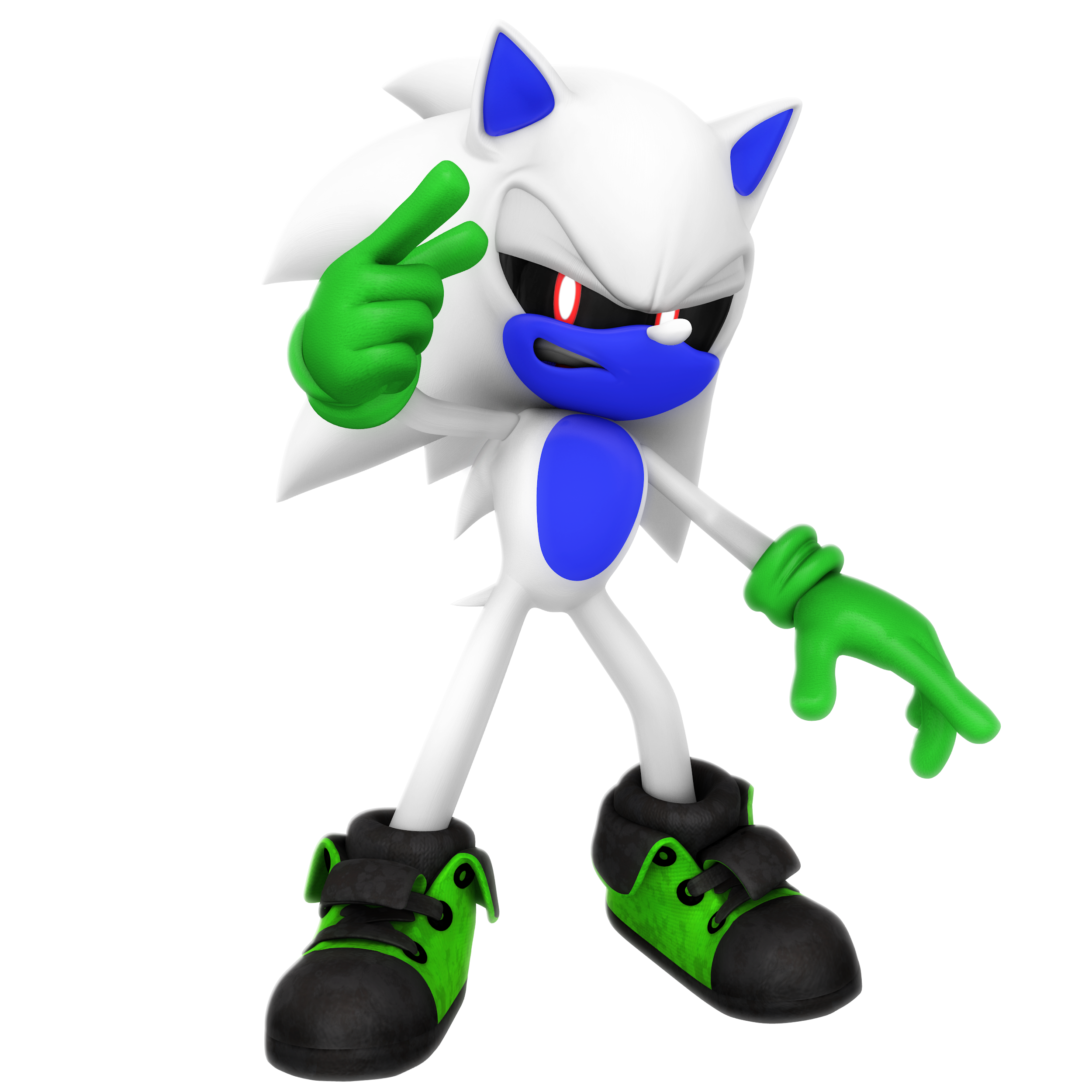 Classic Sonic Dimensional Render by Nibroc-Rock on DeviantArt