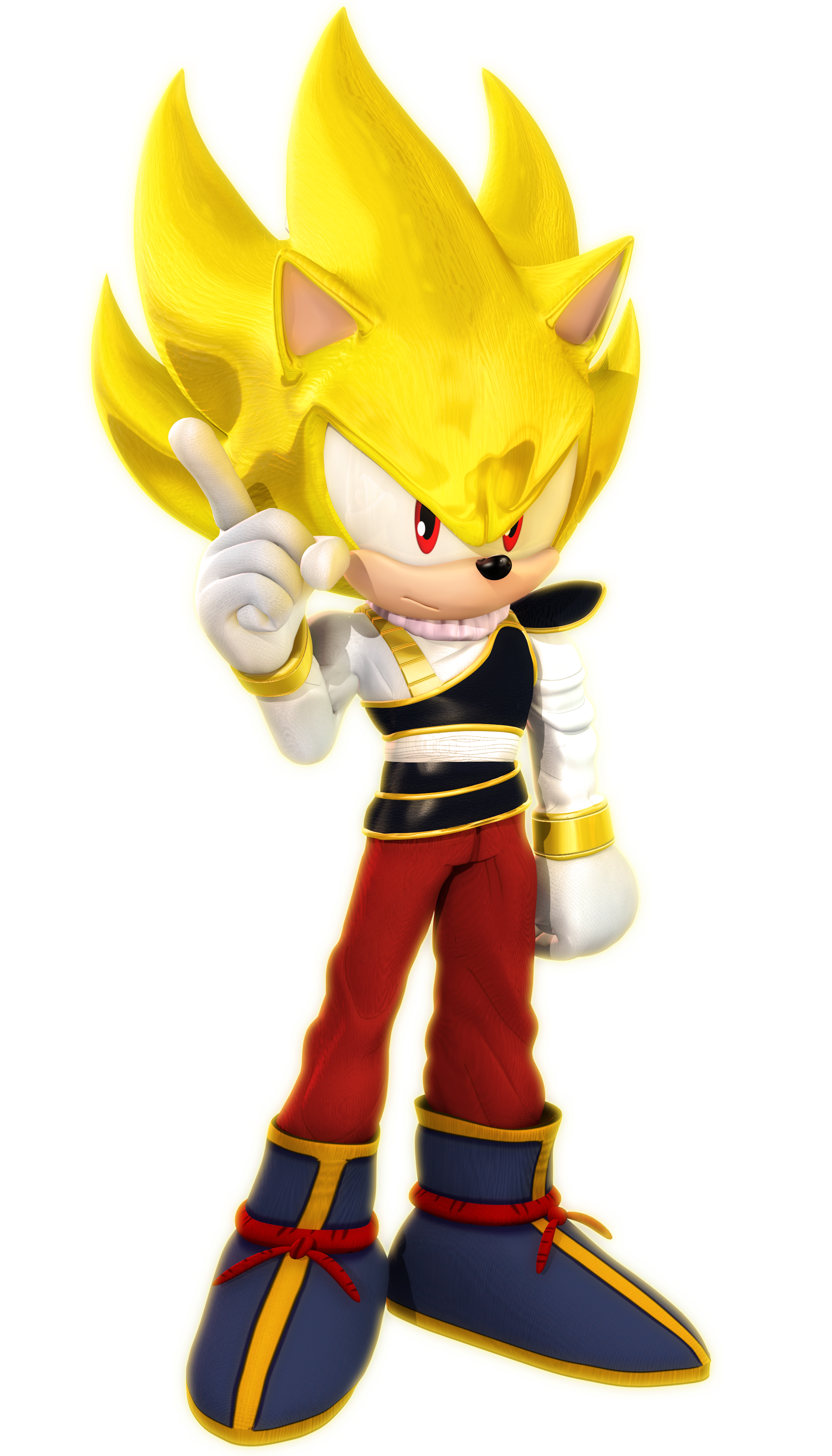 Super Sonic Style! (No Aura) by TBSF-YT on DeviantArt