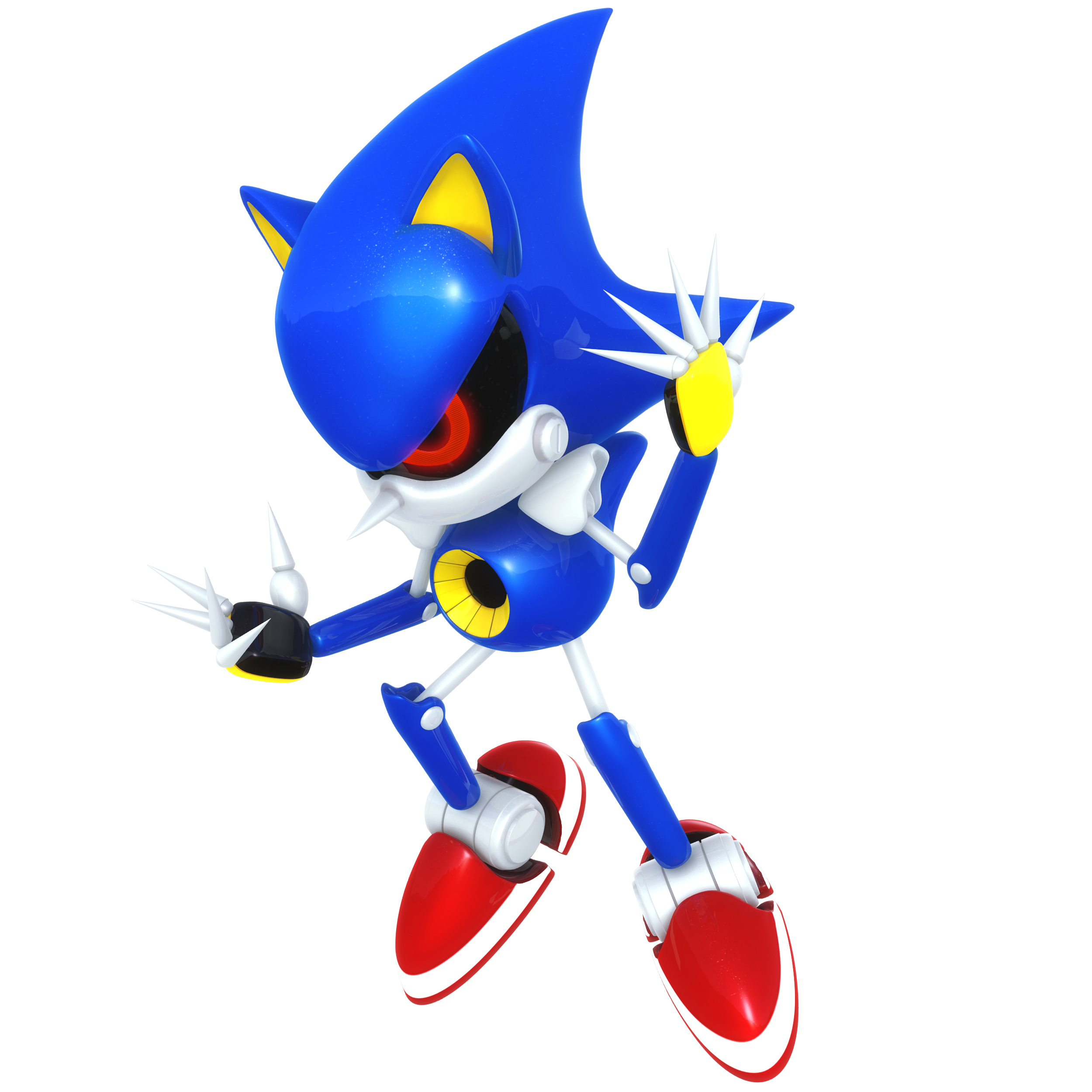 Classic Metal Sonic - Classic Metal Sonic Art - Free Transparent PNG  Clipart Images Download