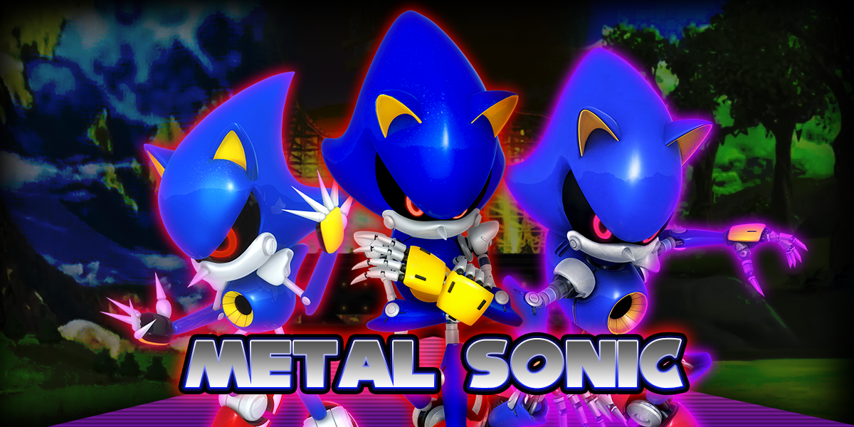 Classic Neo Metal Sonic (Generations-style) Render by JoeTEStrikesBack on  DeviantArt