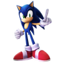 Brawl Style Sonic Render