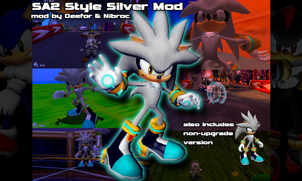 Sa2 Style Darkspine Sonic [Sonic Adventure 2] [Mods]