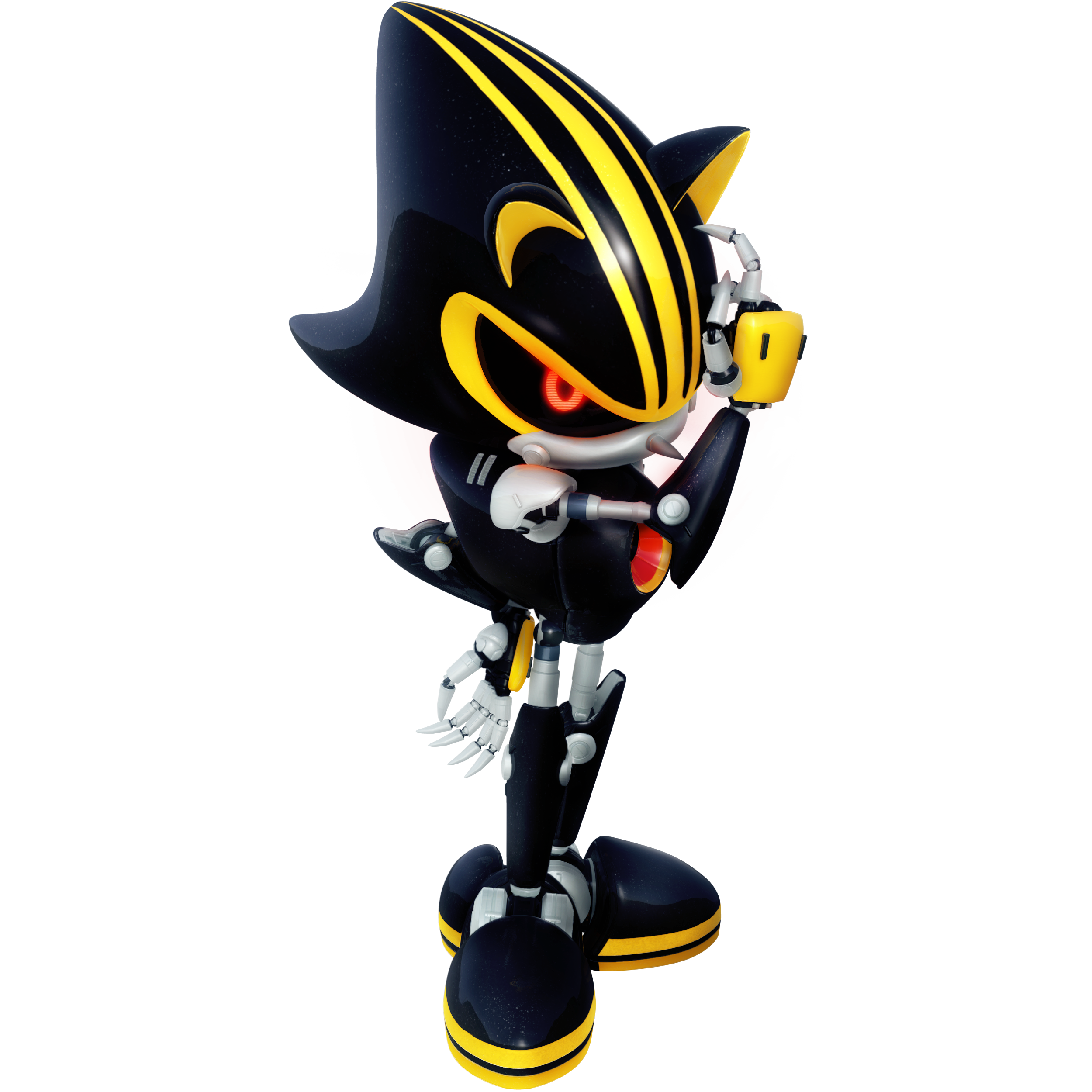 Neo Metal Sonic (2016 Render) by JoeTEStrikesBack on DeviantArt