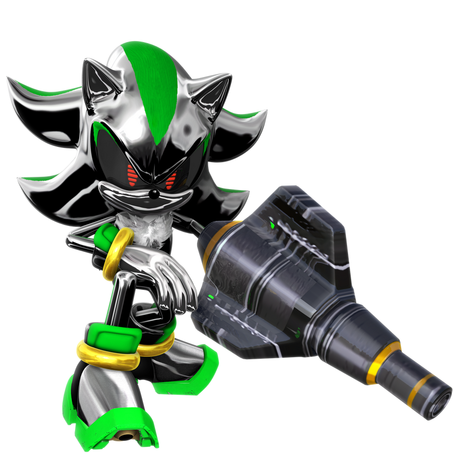 Android Shadow: Green Render by Nibroc-Rock on DeviantArt