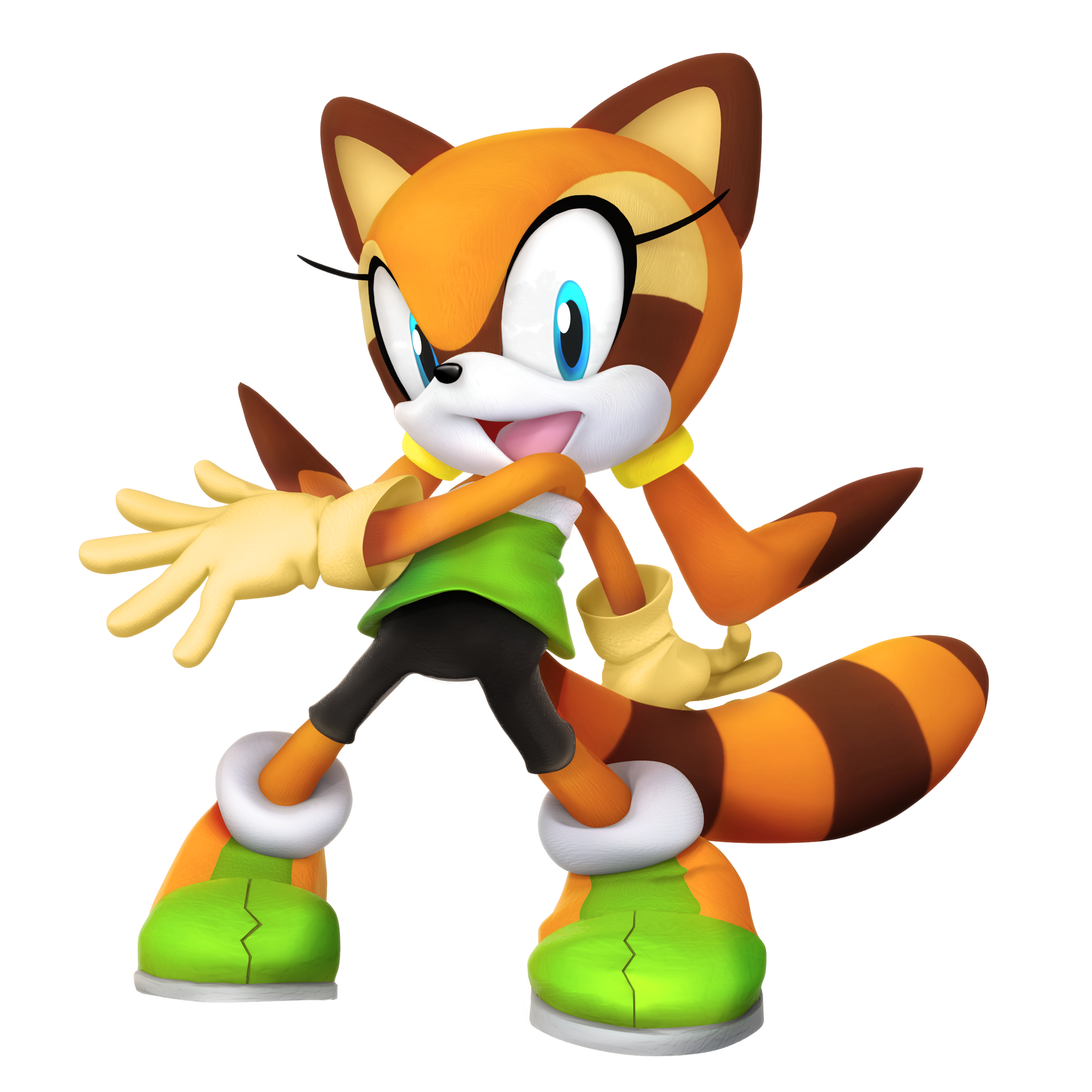 Marine the Raccoon 2020 Legacy Render