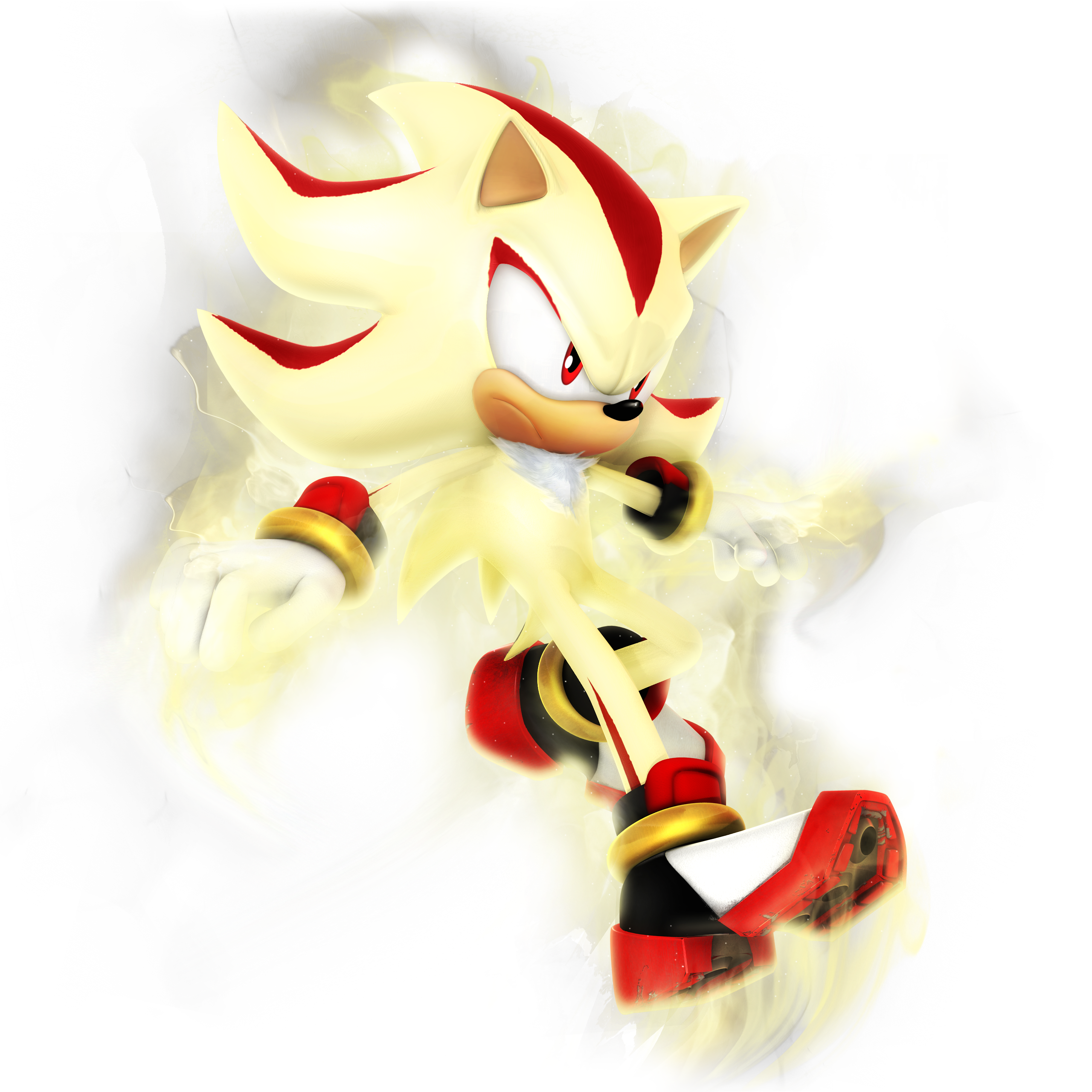 Super Sonic Render! by Pixeljoch on DeviantArt