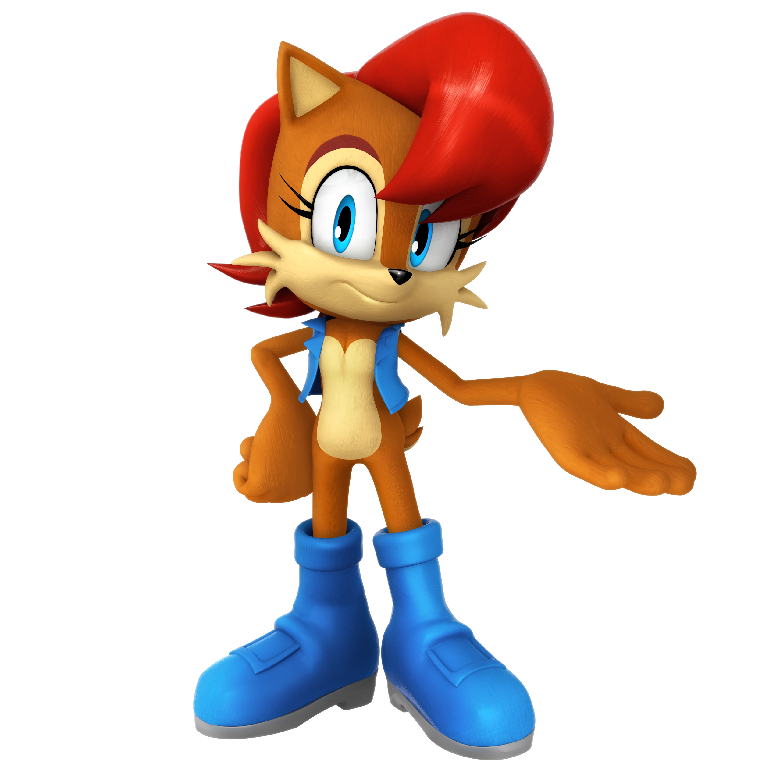 Sonic Frontiers Sally Acorn Mod? by brandonallen1213 on DeviantArt