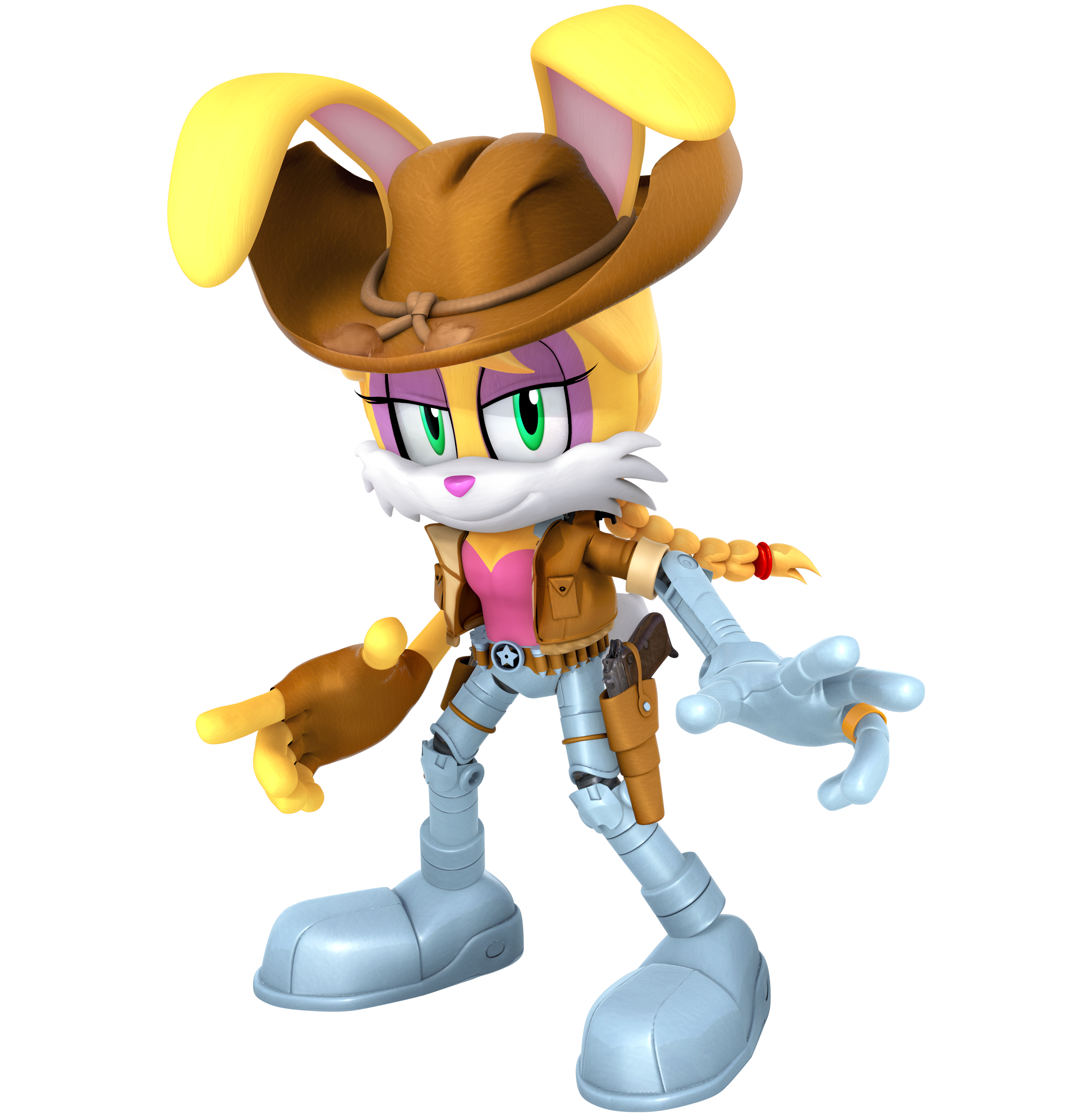 Cassius Rabbot Bunnie Rabbot Render by Nibroc-Rock on DeviantArt