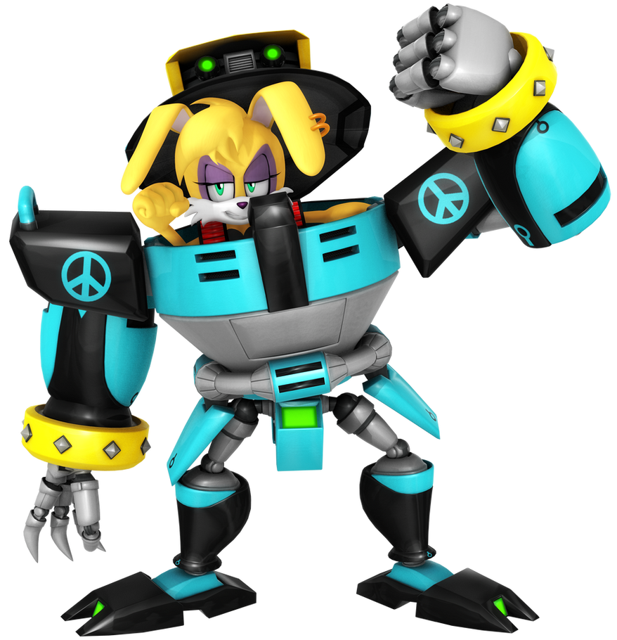 Buns Rabbot Archie Buns Rabbot and The Omega Care Unit Render by Nibroc-Rock on DeviantArt