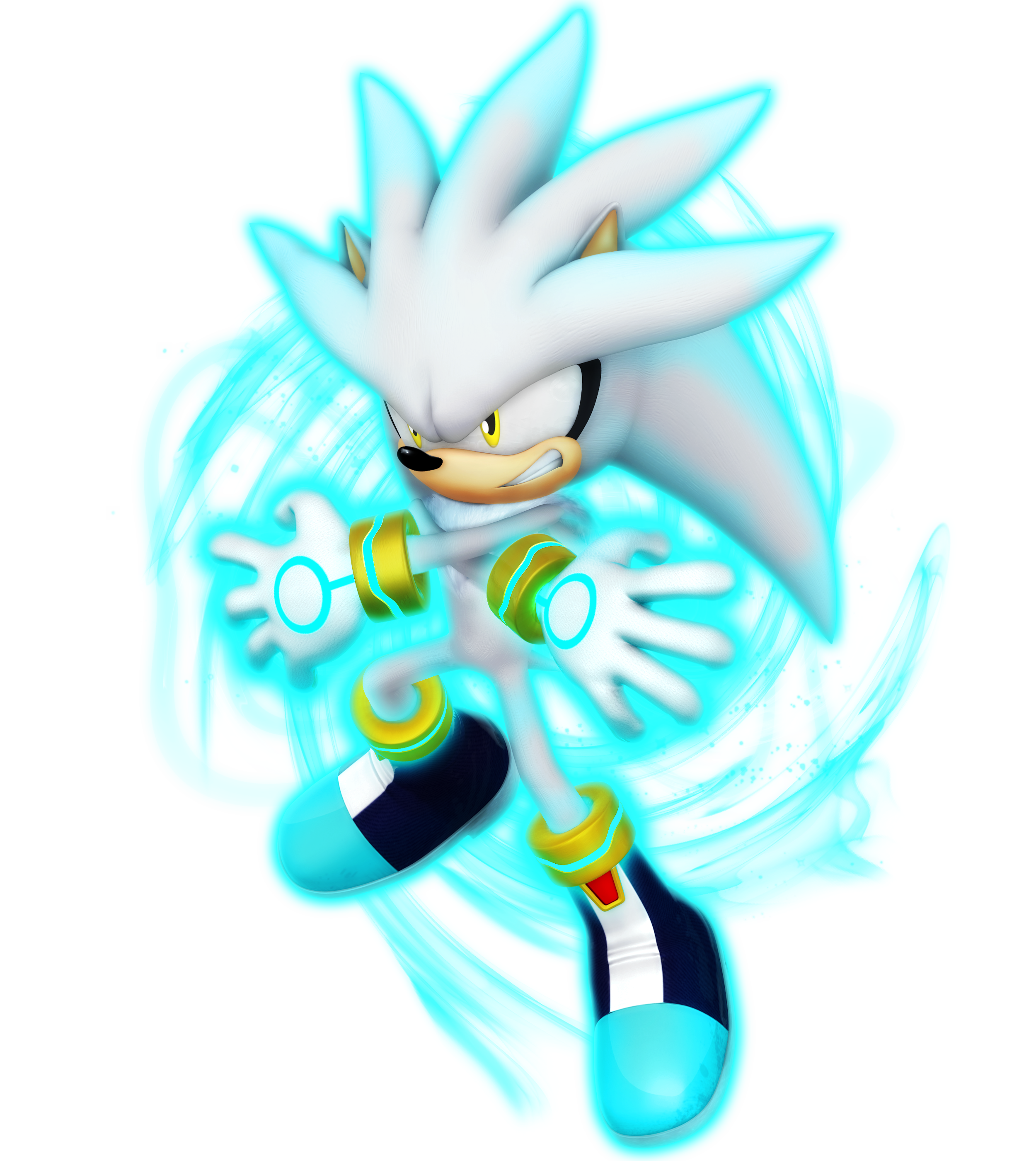 Darkspine Sonic Render (aura alt) by Nibroc-Rock