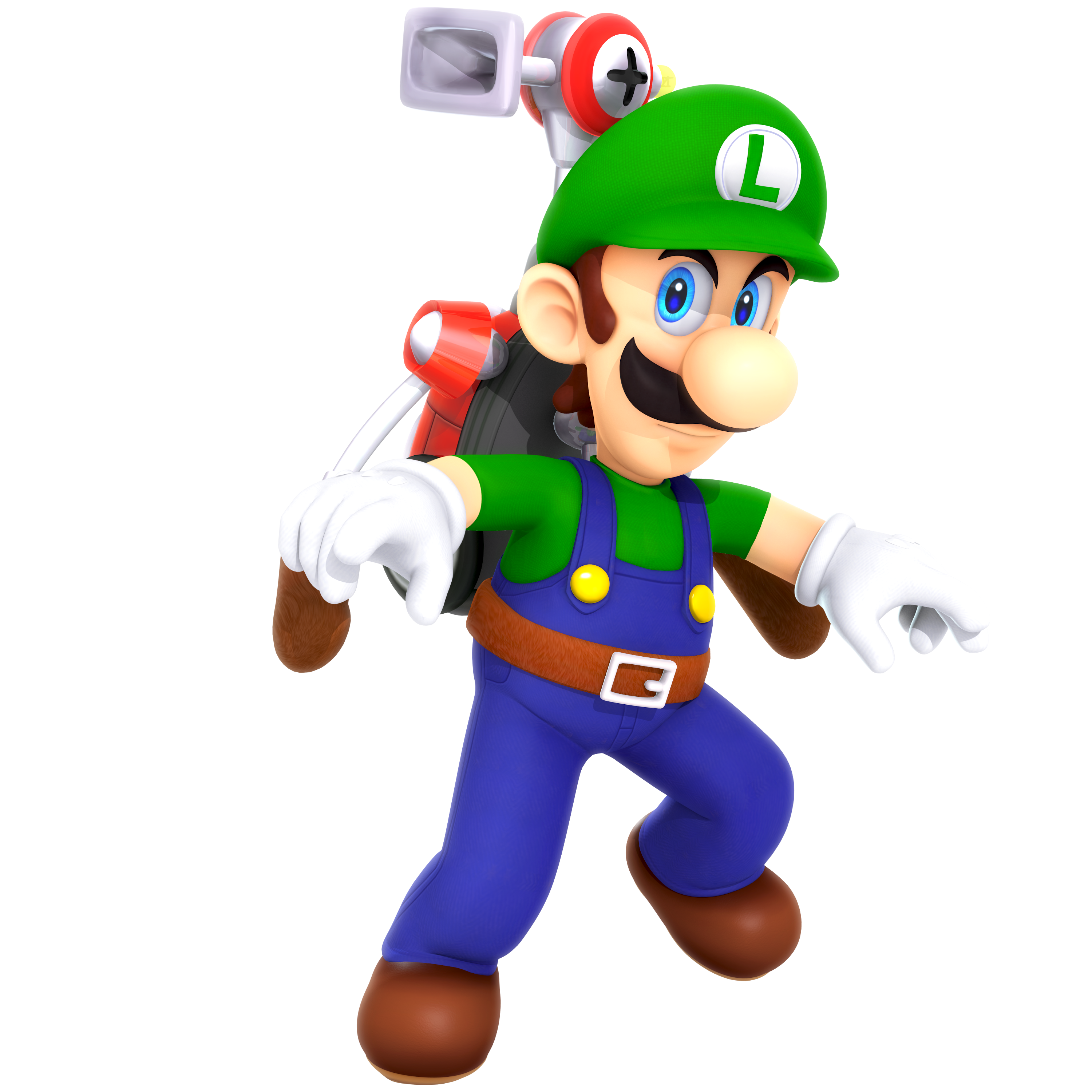 Super Luigi Sunshine Lost Render by Nibroc Rock on DeviantArt