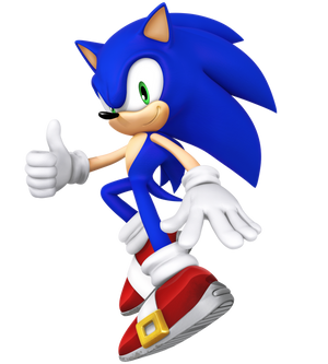 Sonic The Hedgehog 2020 Render Thumbs up alt