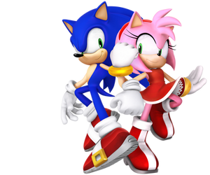 Sonic and Amy 2020 Renders