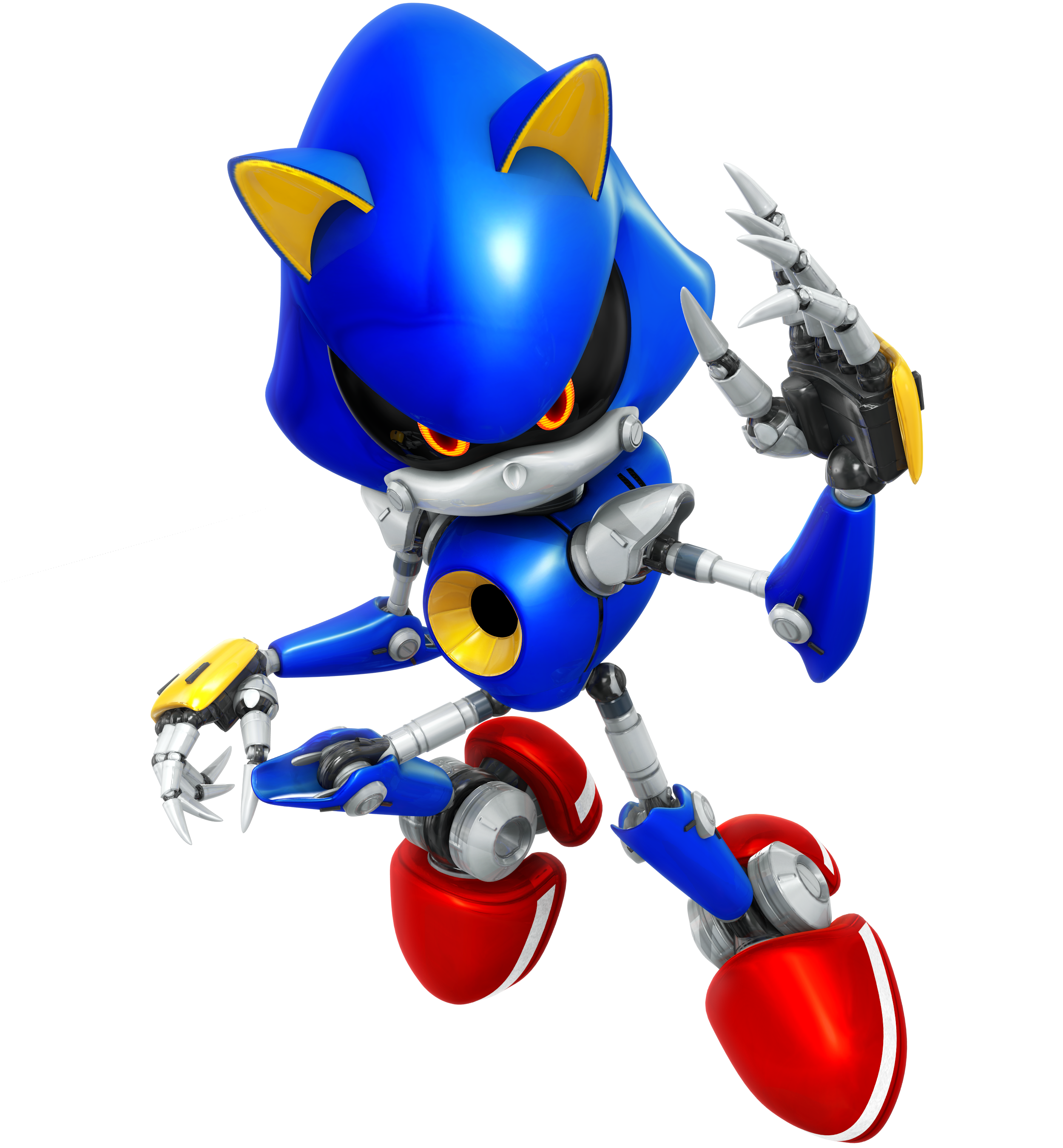 Mecha Sonic Render by Nibroc-Rock on DeviantArt