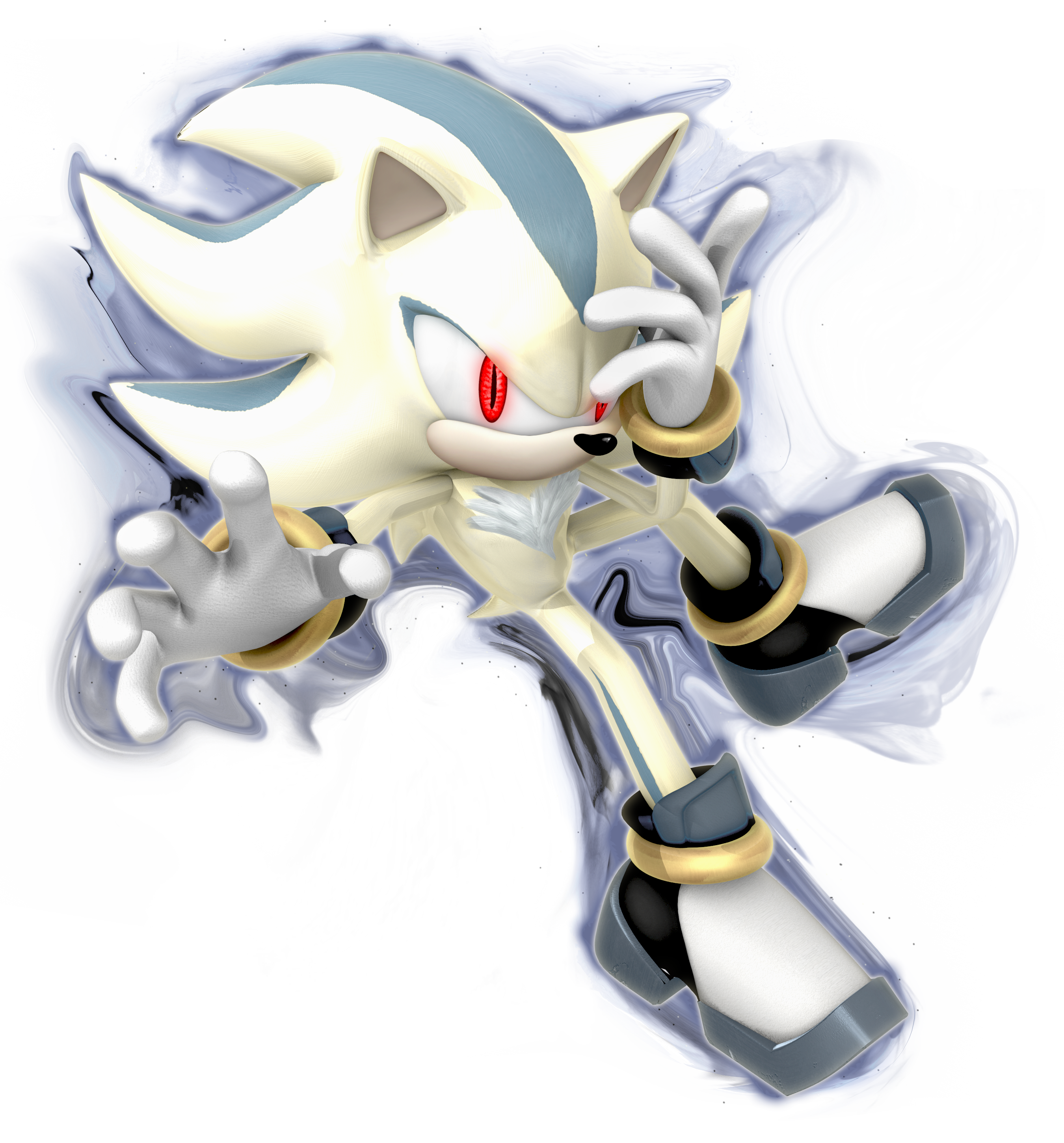 Hyper Sonic (SSMA Version) by Nibroc-Rock on DeviantArt