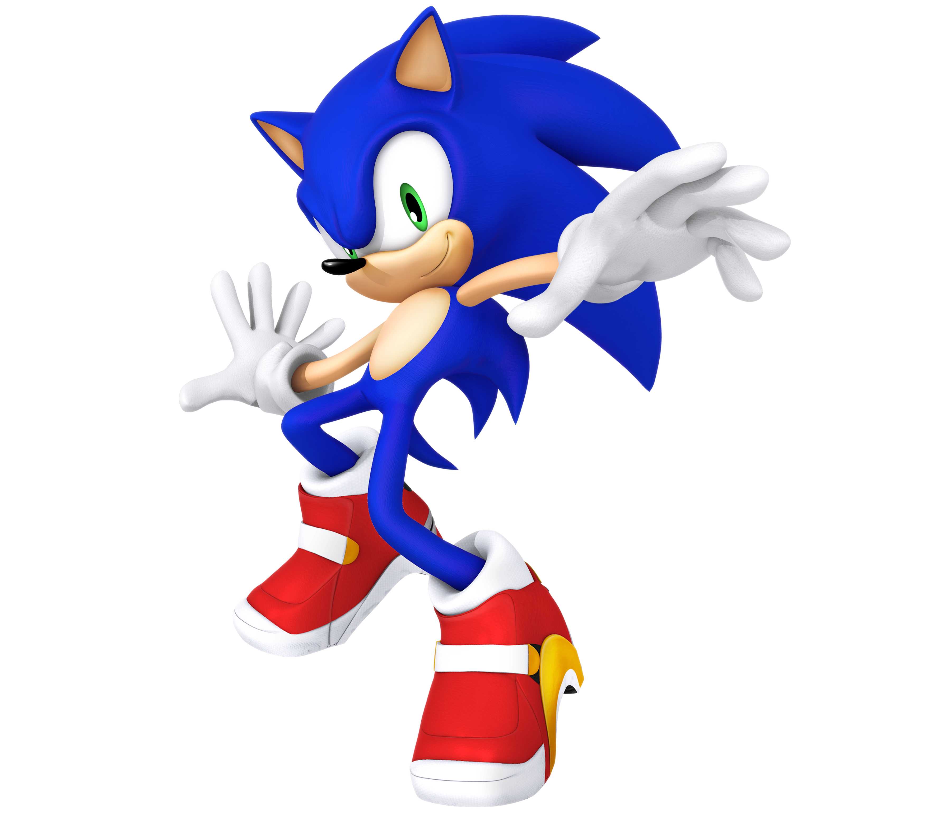 I did a render in Blender of a Sonic and Shadow SA2 pose. Really