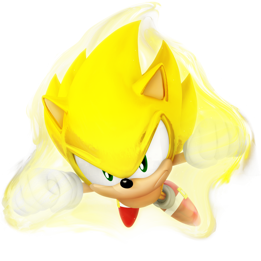 Classic Super Sonic Render 2020 by Nibroc-Rock on DeviantArt