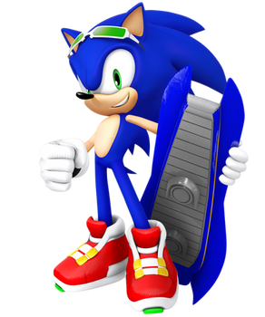 Sonic The Hedgehog 2020 Render Riders BlueStar