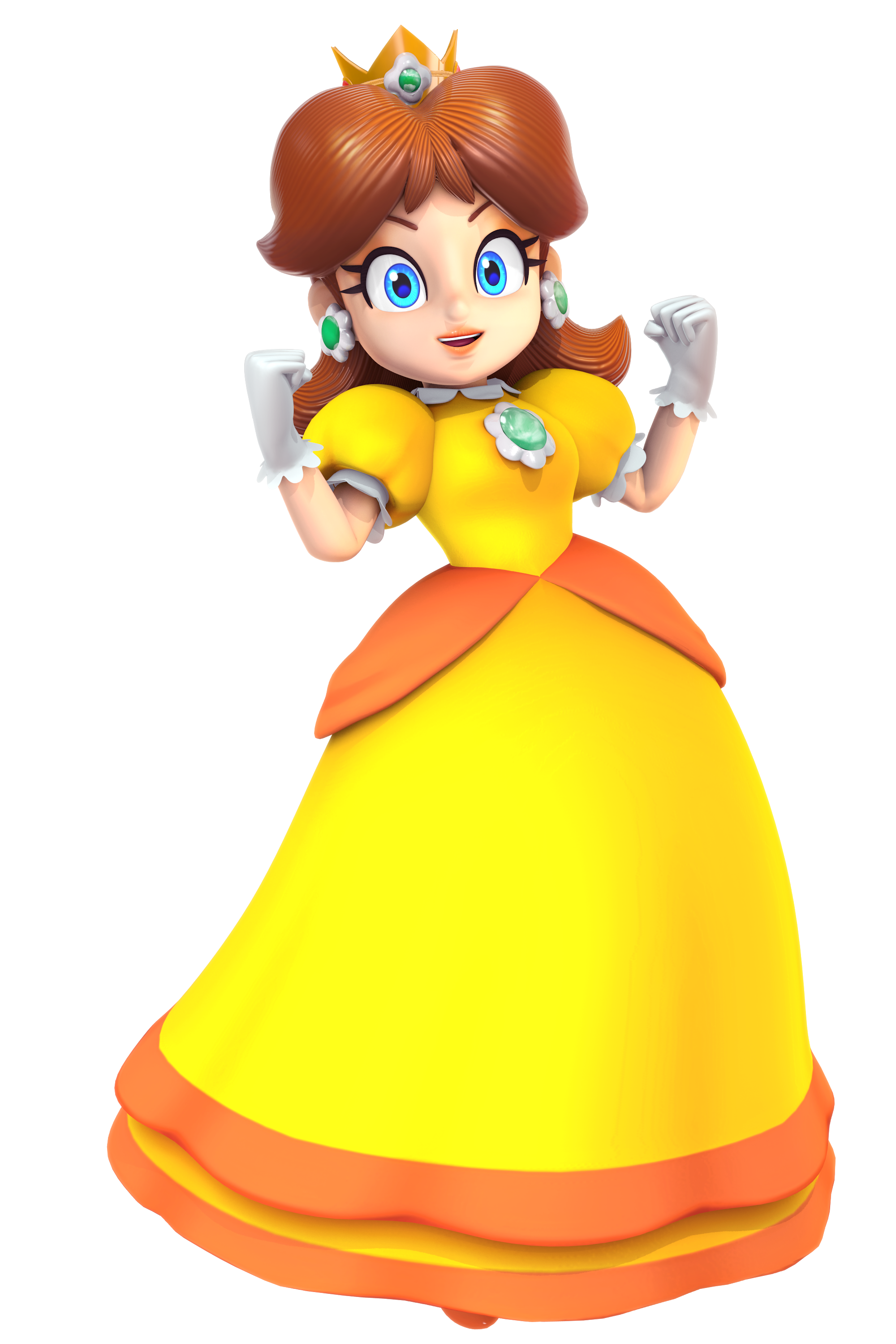 Daisy Renders Princess Daisy Render by Nibroc-Rock on DeviantArt