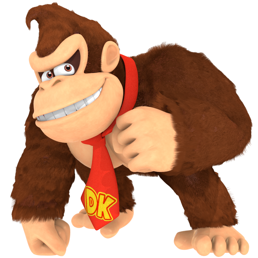 Dkc 3d Rendered Donkey Kong Render by Nibroc-Rock on DeviantArt