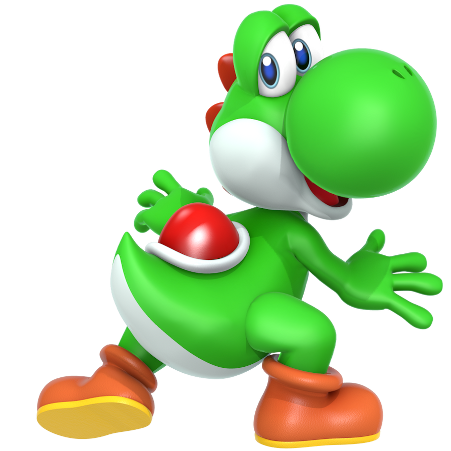 Yoshi Render by Nibroc-Rock on DeviantArt