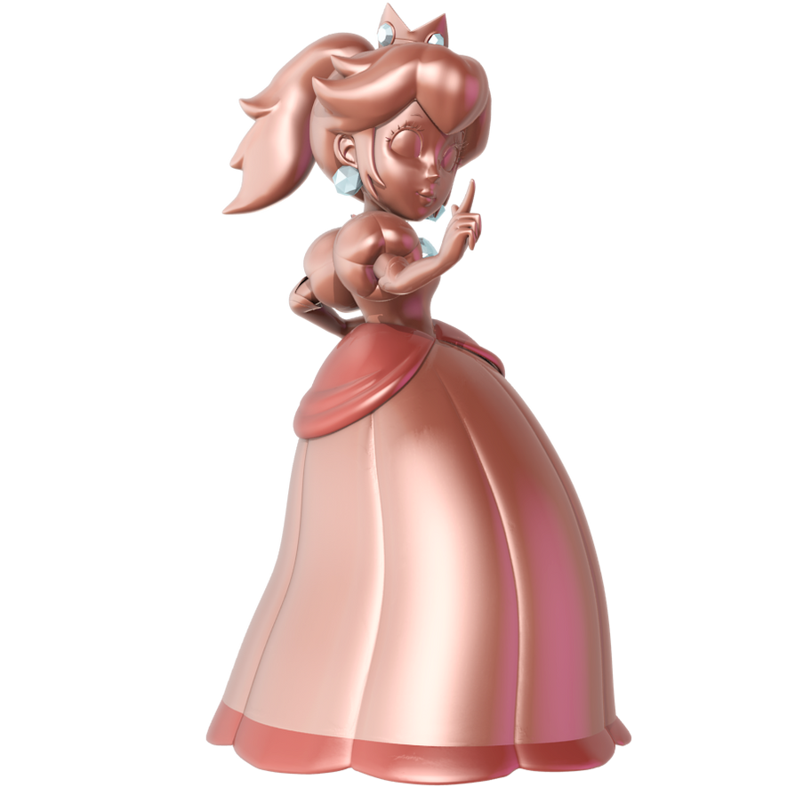 Pink Pech Pink Gold Peach Render by Nibroc-Rock on DeviantArt
