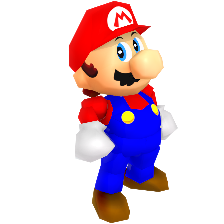 64 Style Mario Render by NibrocRock on DeviantArt 64 Style Mario Render by NibrocRock on DeviantArt