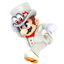 Odyssey Style Mario Render