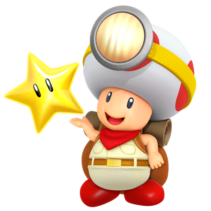 Captain Toad Render by Nibroc-Rock on DeviantArt