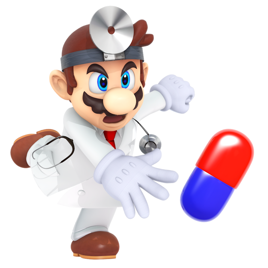 Dr Mario Render by Nibroc-Rock on DeviantArt