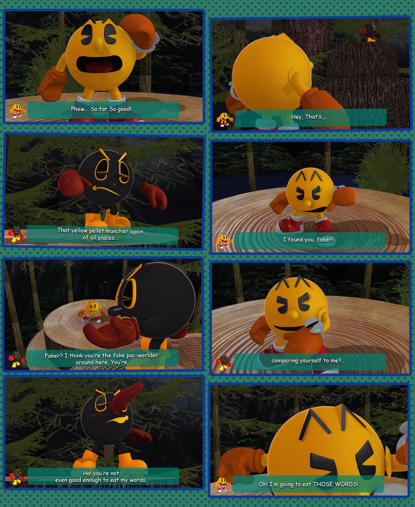 Pac-Man vs Puck-Man Comic by Nibroc-Rock on DeviantArt