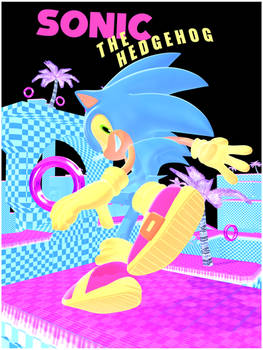 Sonic and the Black Light Poster