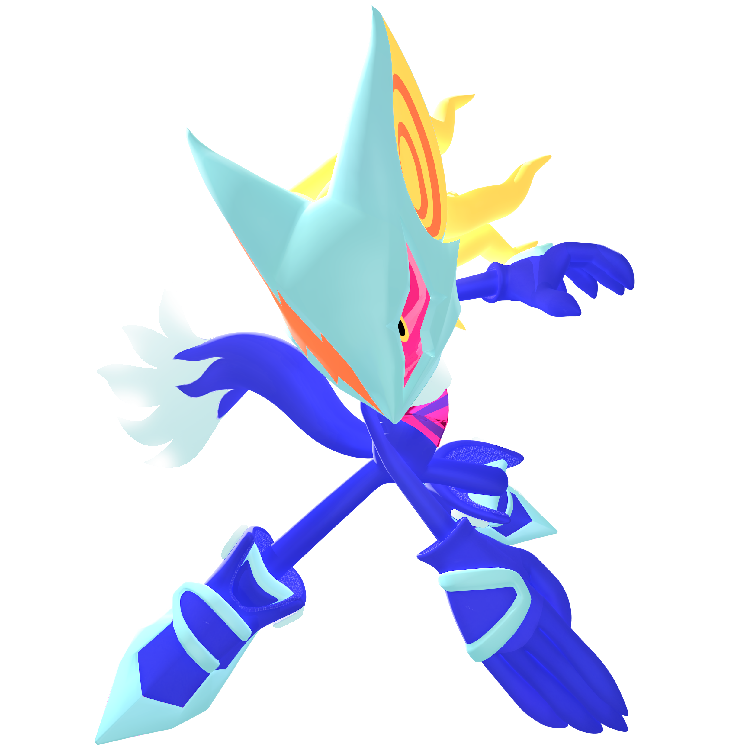 Super Neo Metal Sonic Render by Nibroc-Rock on DeviantArt