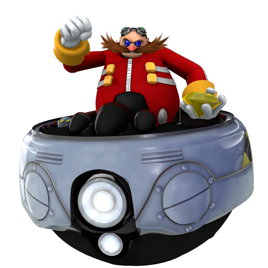 Eggman in a Egg Moblie test by Nibroc-Rock on DeviantArt
