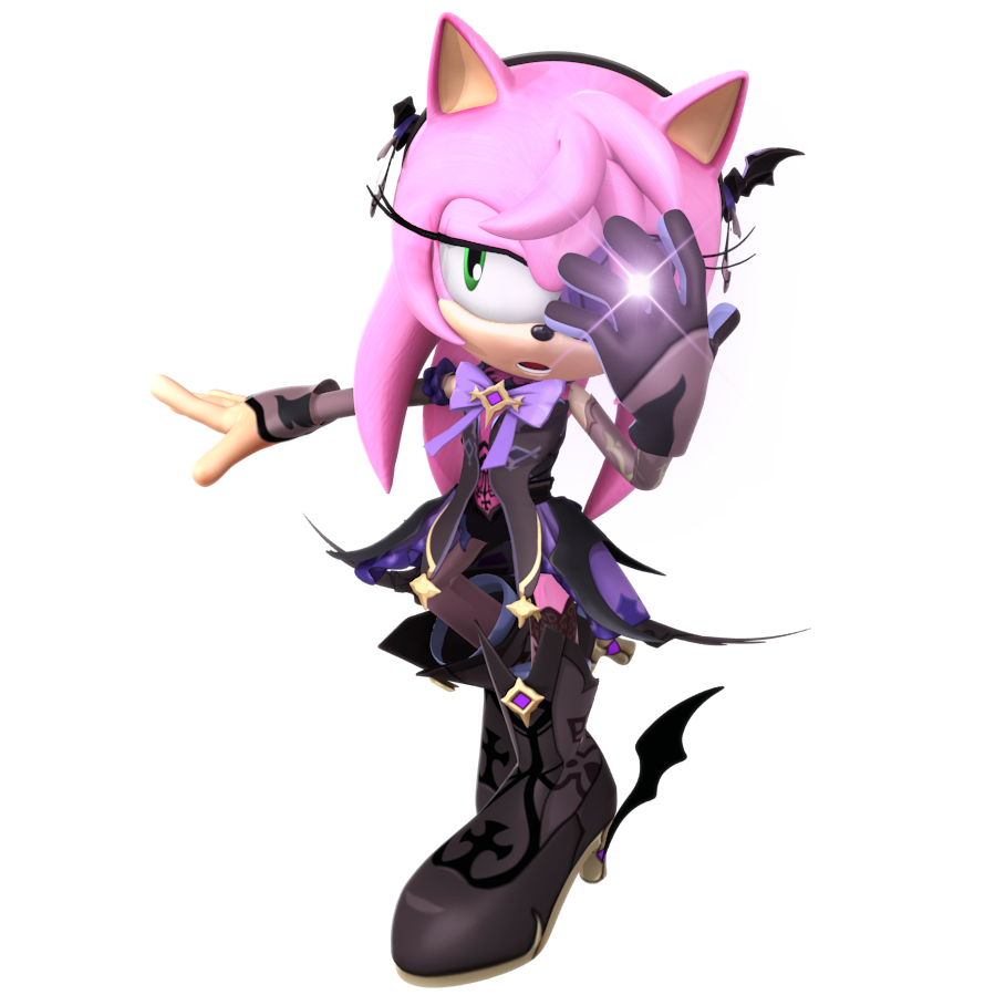 Sonic Boom: New Amy Render by NIBROCrock on deviantART