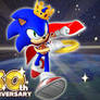 Sonic 30th Anniversary Desktop Wallpaper