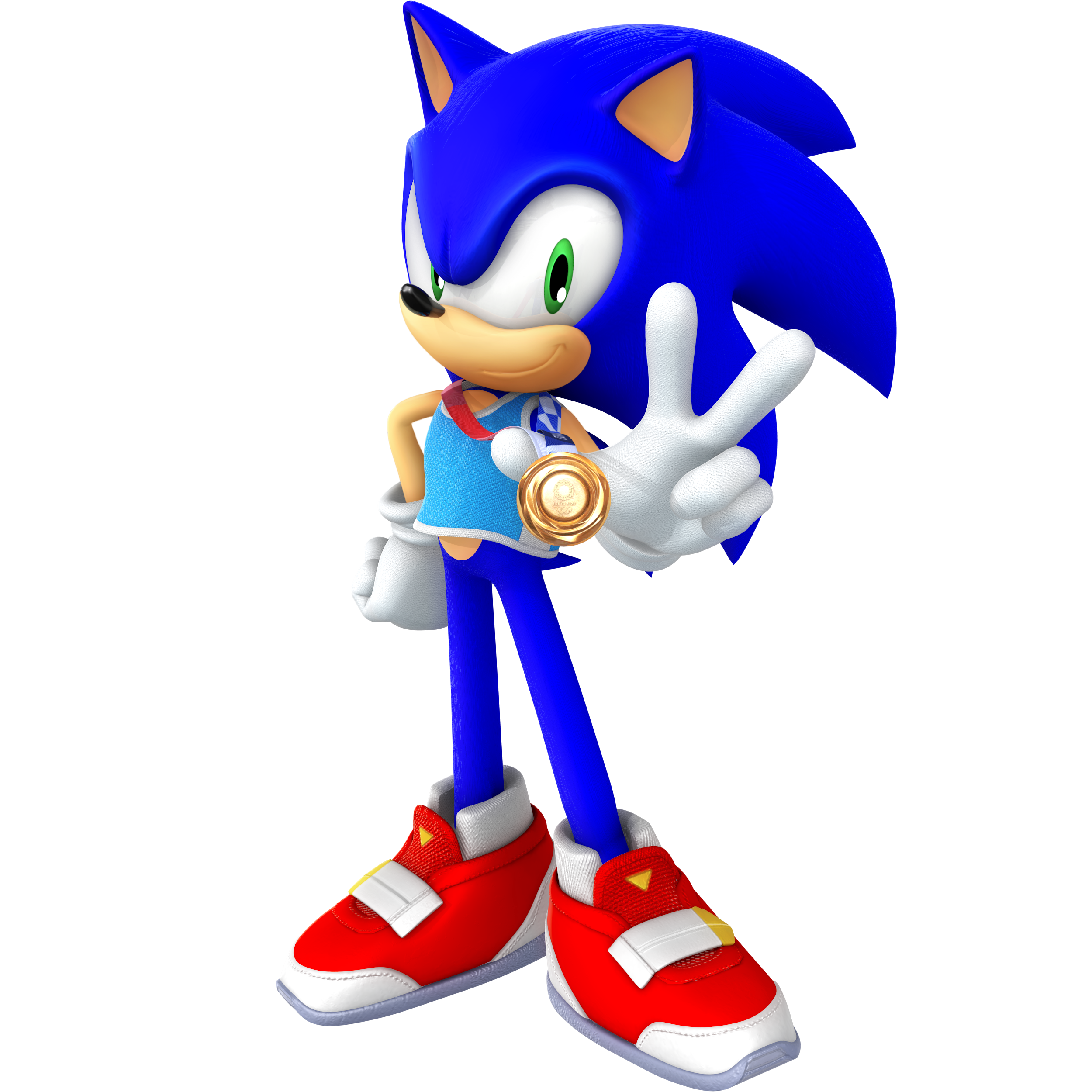 Classic Sonic Render by Detexki99 on DeviantArt