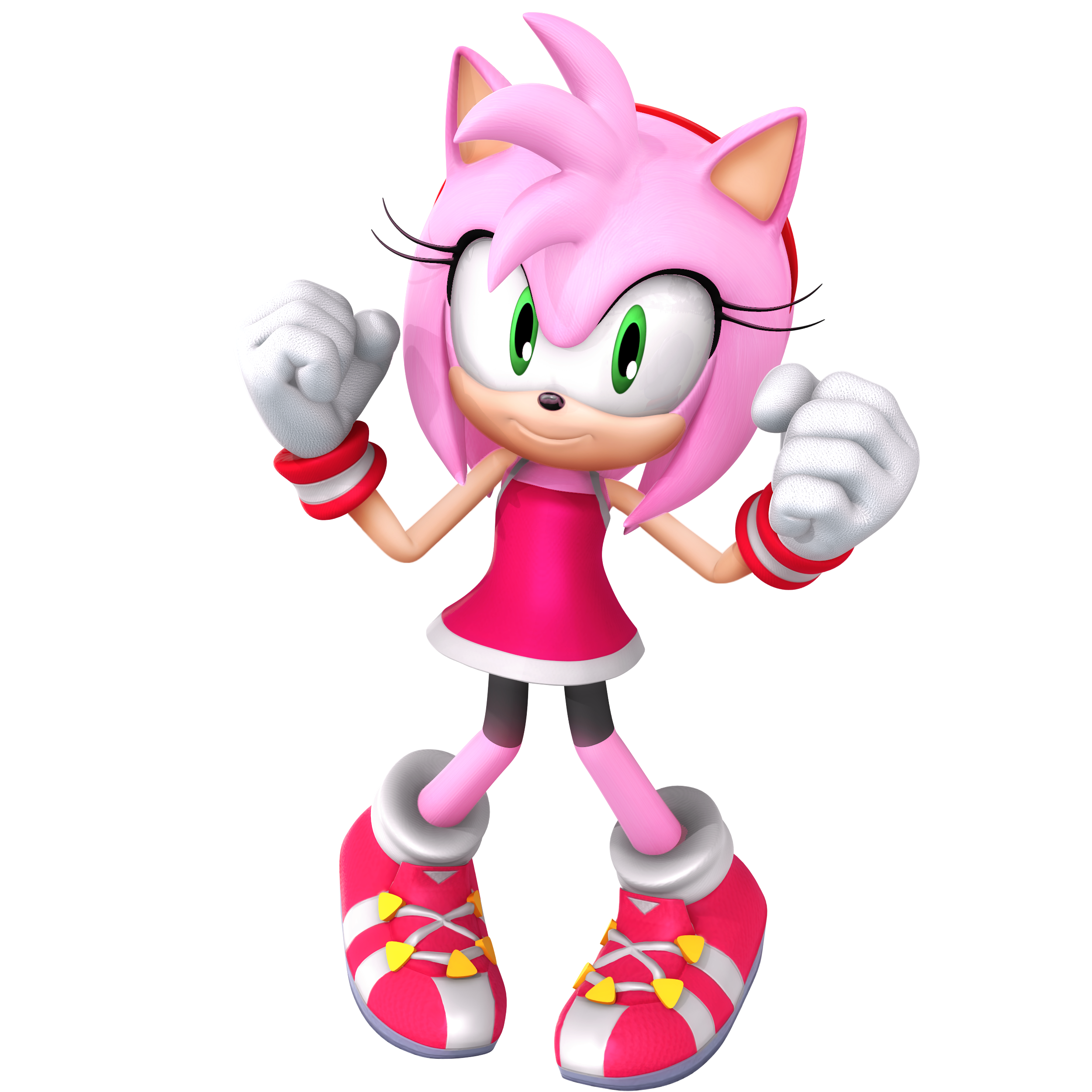 Sonic Boom: New Amy Render by NIBROCrock on deviantART