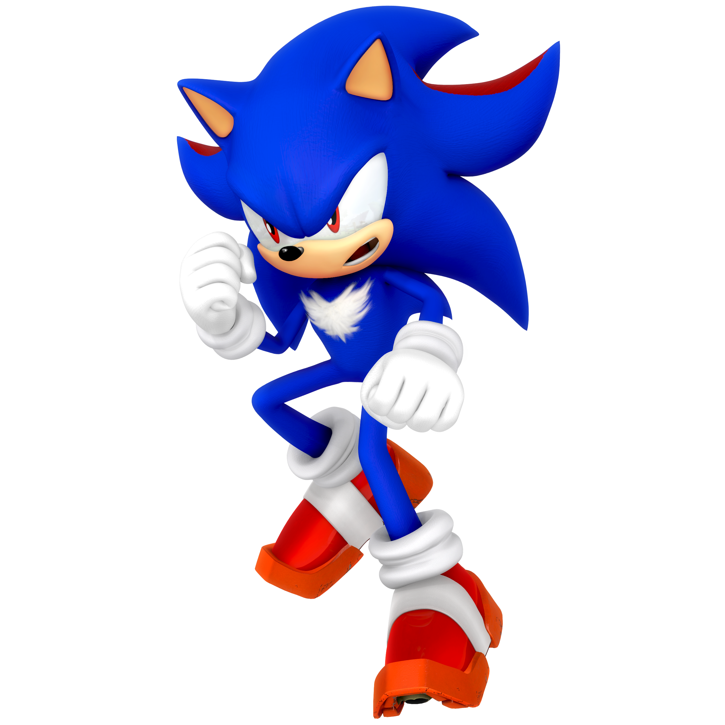 Darkspine Sonic Render (aura alt) by Nibroc-Rock