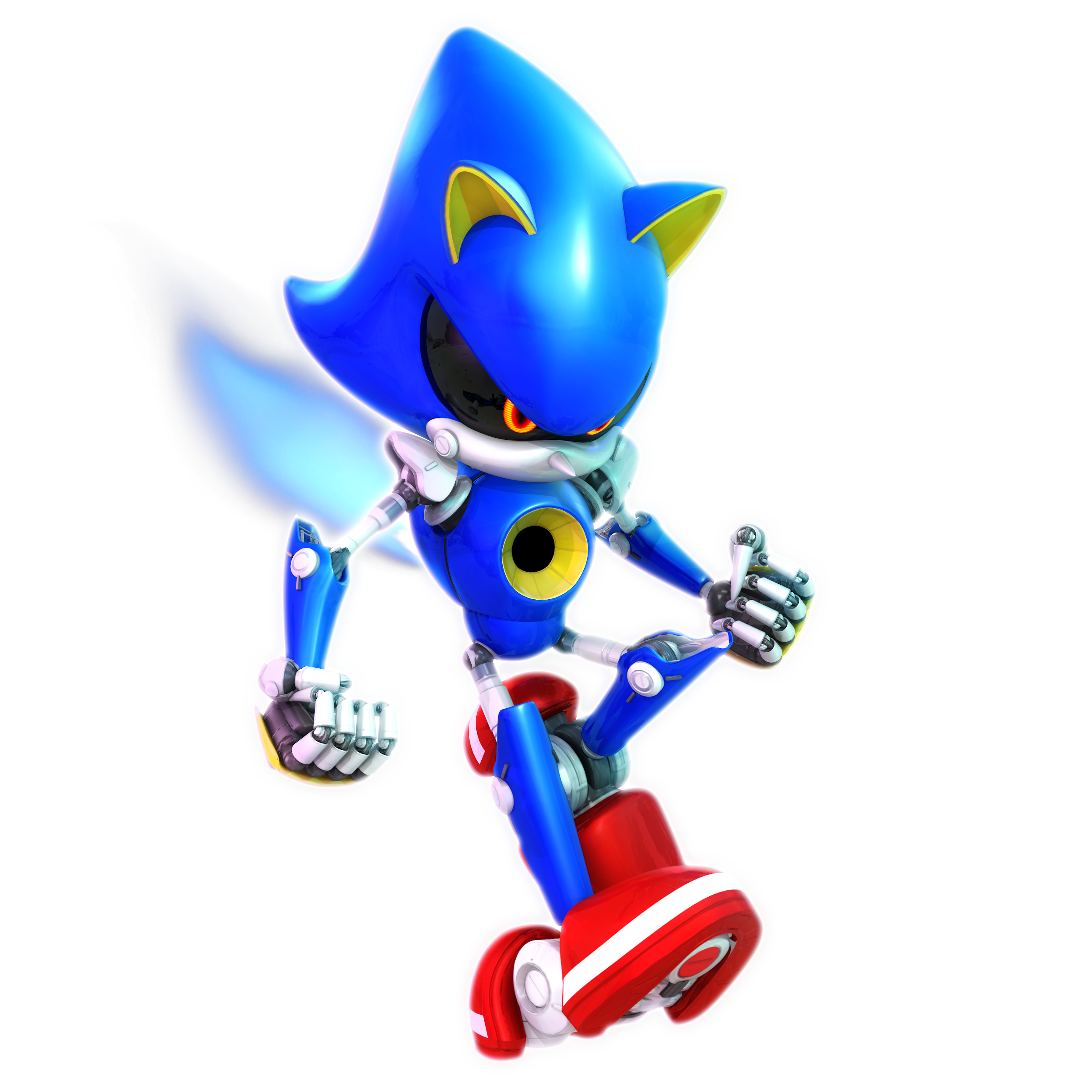 Mecha Sonic Render by Nibroc-Rock on DeviantArt