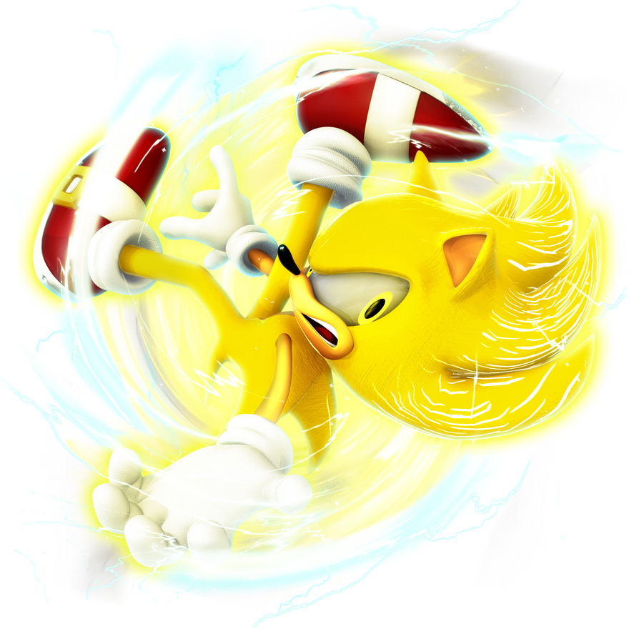 What if: Super Shocker Sonic by Nibroc-Rock on DeviantArt