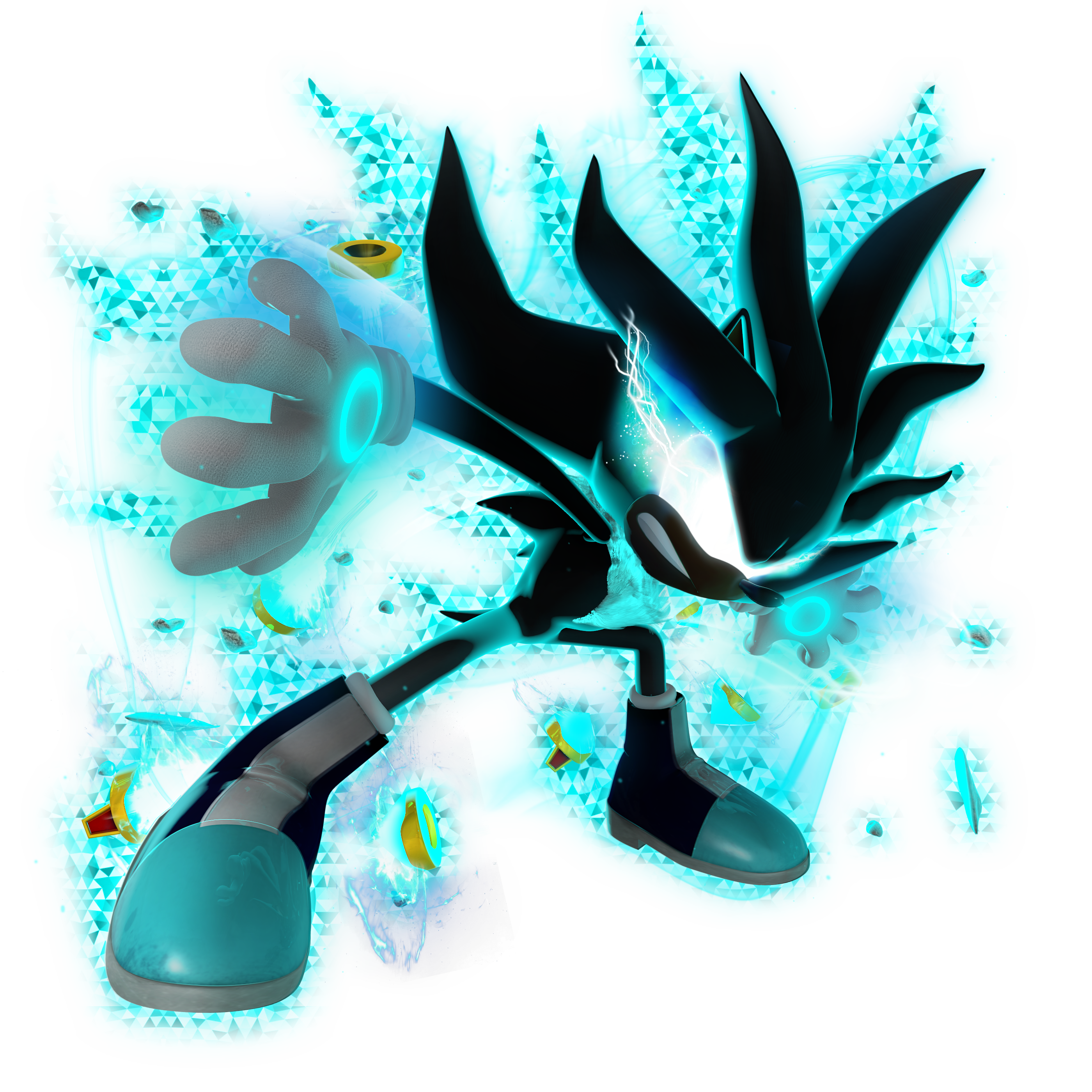 Hyper Sonic 12K 2019 Render by Nibroc-Rock on DeviantArt