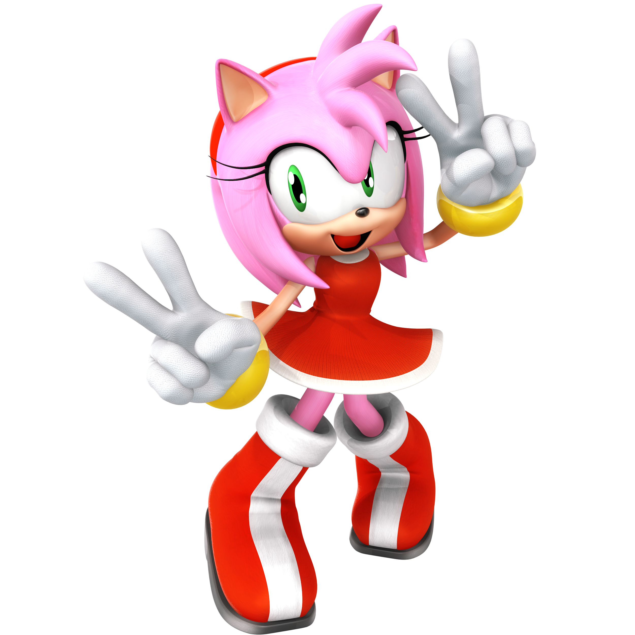 Sonic Boom: New Amy Render by NIBROCrock on deviantART