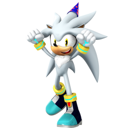 Silver Birthday Party Render